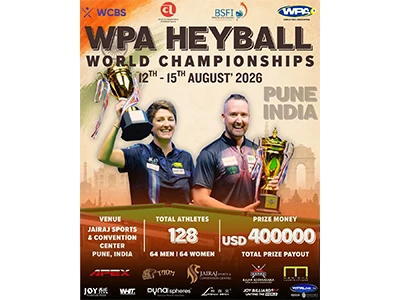 ​INDIA HOOLDAB 2026. AASTA WPA HEYBALLI MAAILMAMEISTRIVÕISTLUSED ​